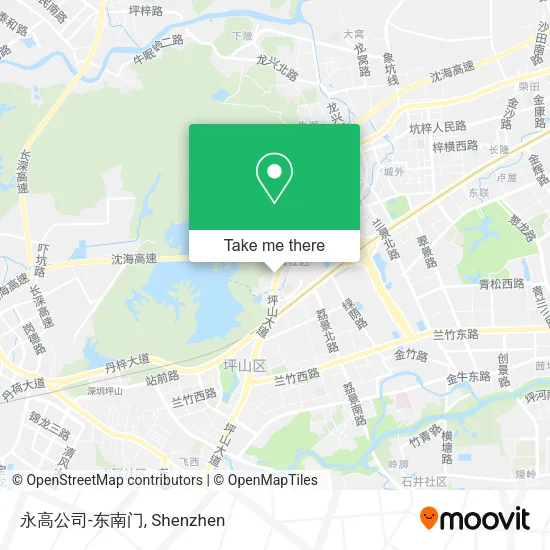 永高公司-东南门 map