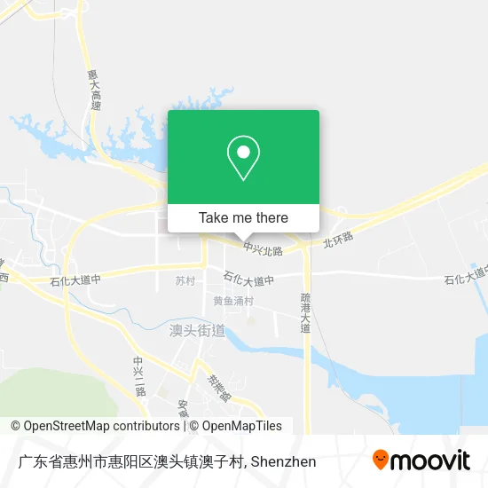 广东省惠州市惠阳区澳头镇澳子村 map