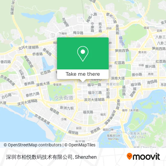 深圳市柏悦数码技术有限公司 map