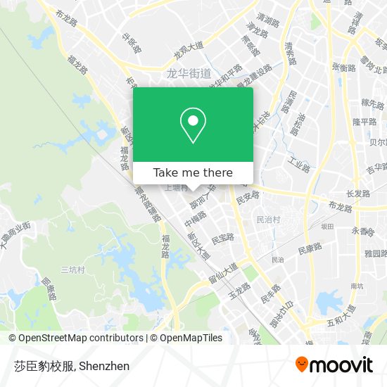 莎臣豹校服 map