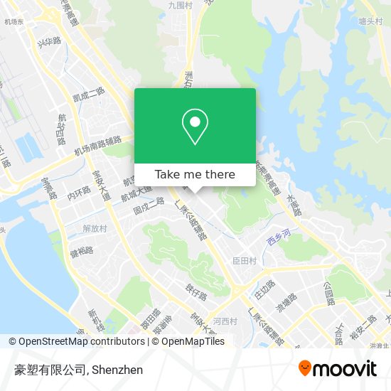 豪塑有限公司 map