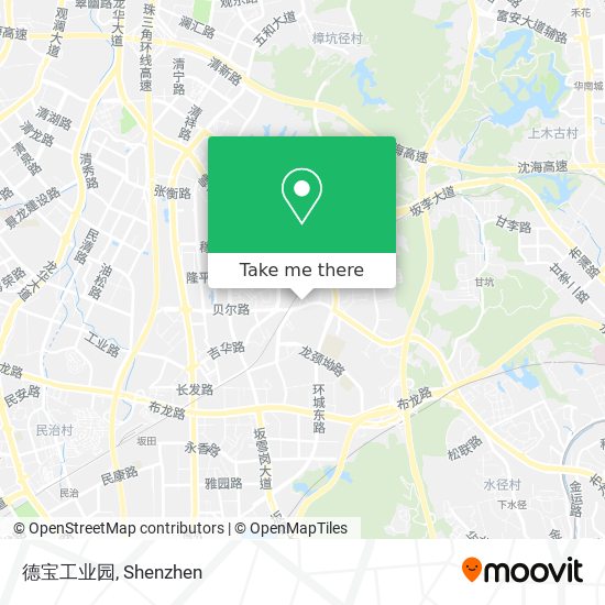 德宝工业园 map