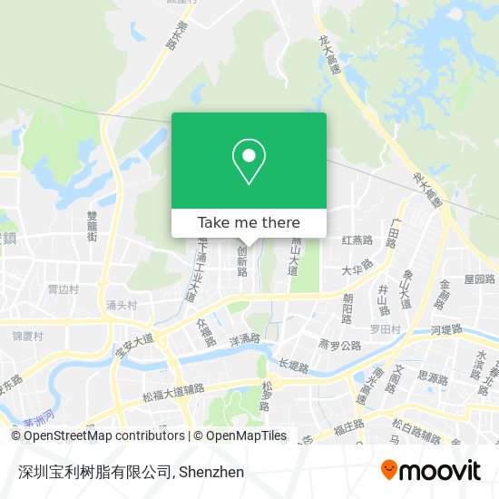 深圳宝利树脂有限公司 map