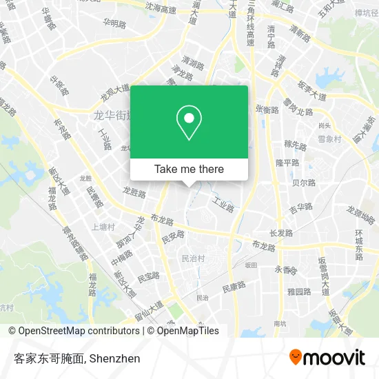客家东哥腌面 map