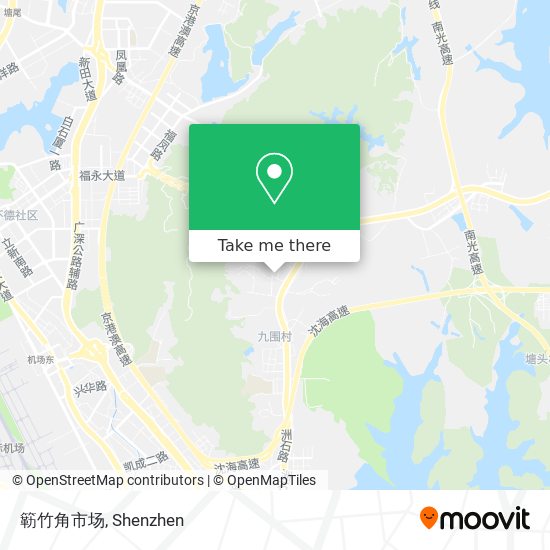 簕竹角市场 map