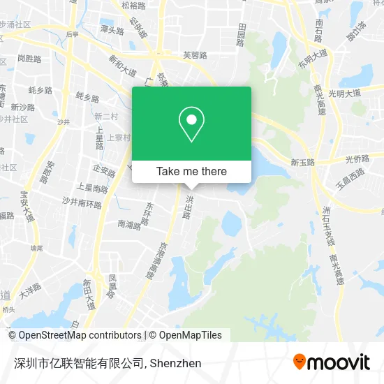 深圳市亿联智能有限公司 map