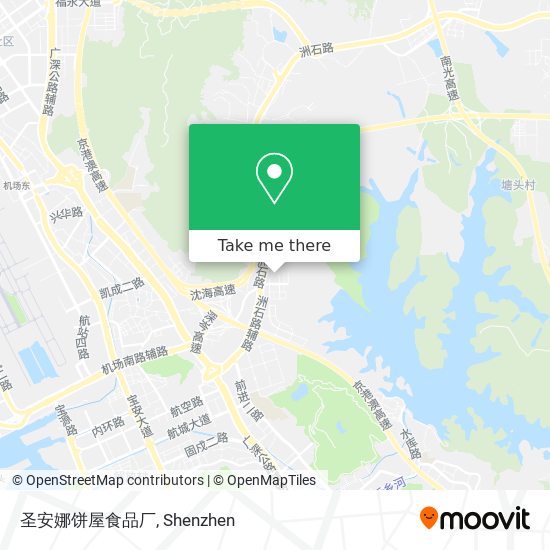 圣安娜饼屋食品厂 map