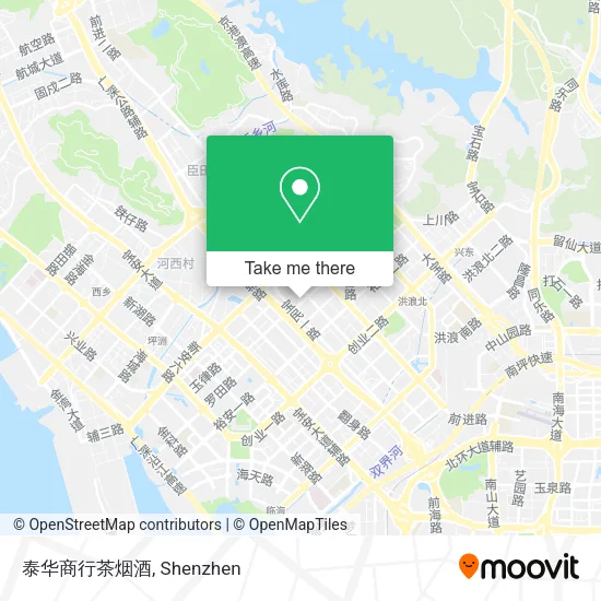 泰华商行茶烟酒 map