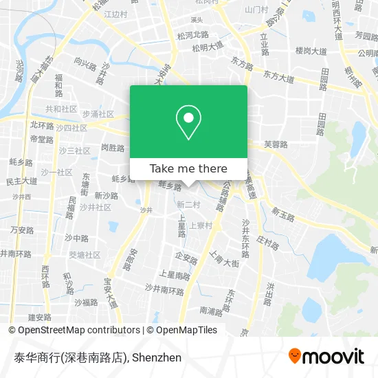 泰华商行(深巷南路店) map