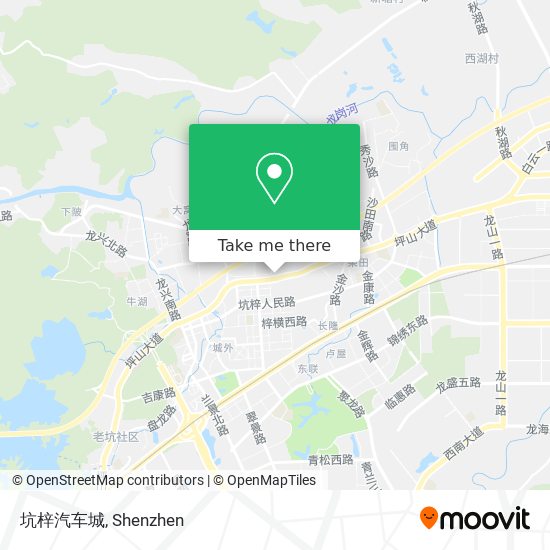 坑梓汽车城 map
