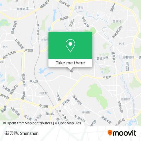 新园路 map