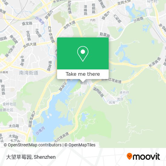 大望草莓园 map