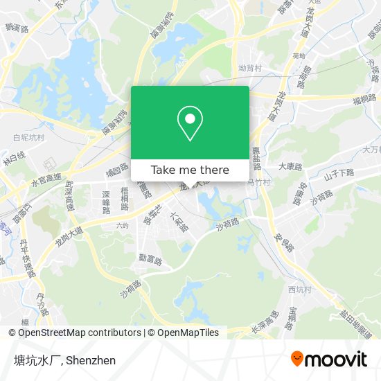 塘坑水厂 map