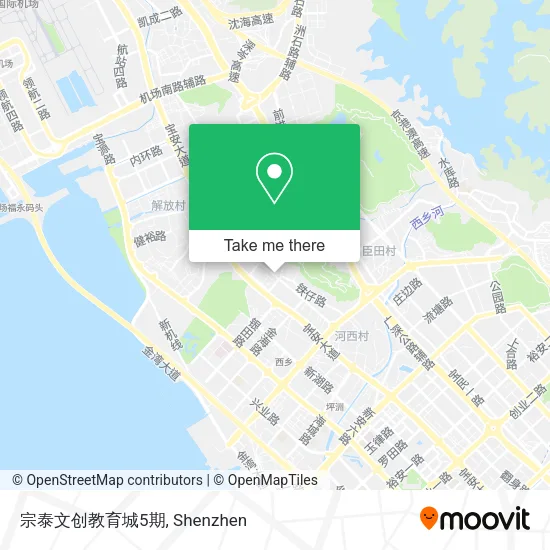 宗泰文创教育城5期 map