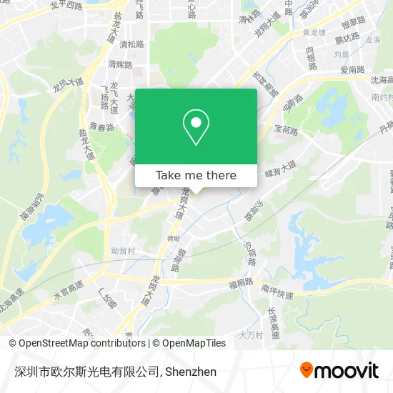深圳市欧尔斯光电有限公司 map
