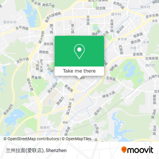 兰州拉面(爱联店) map
