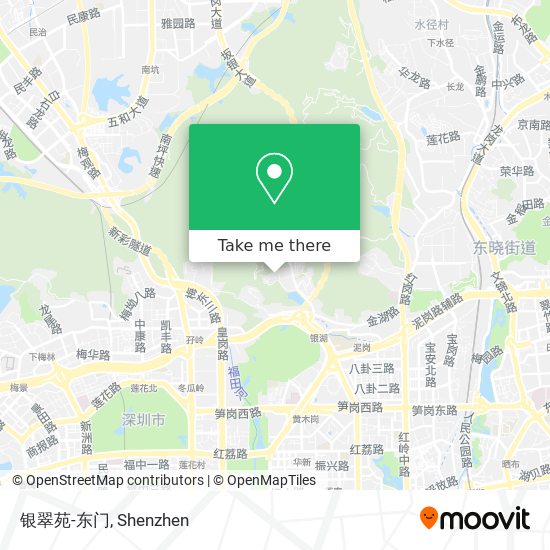 银翠苑-东门 map