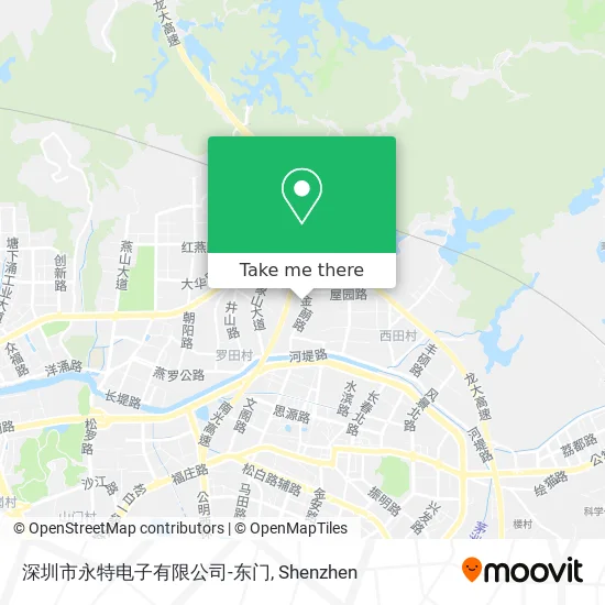 深圳市永特电子有限公司-东门 map