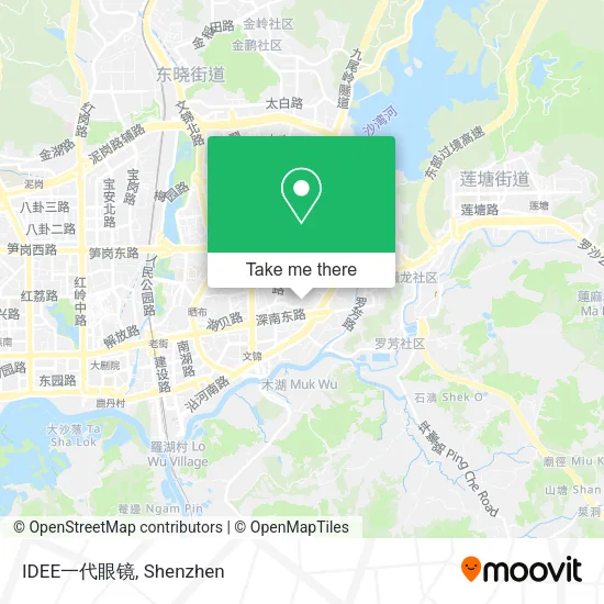 IDEE一代眼镜 map