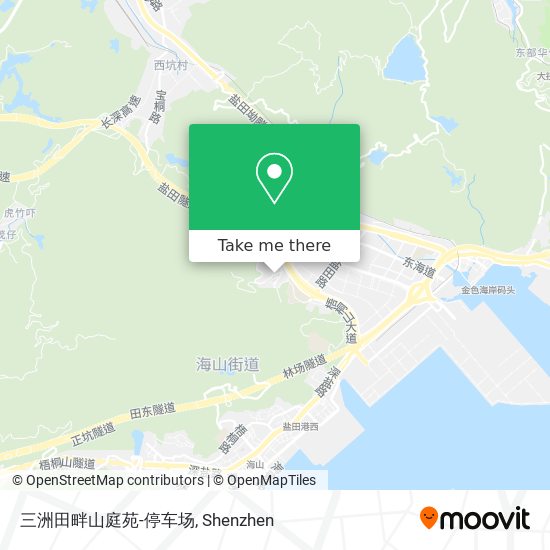 三洲田畔山庭苑-停车场 map