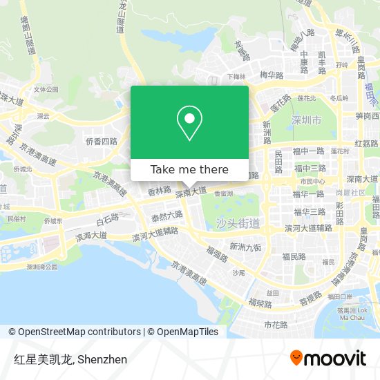 红星美凯龙 map