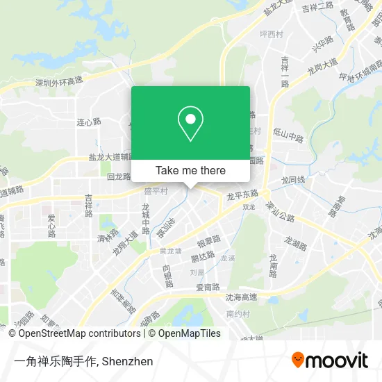 一角禅乐陶手作 map