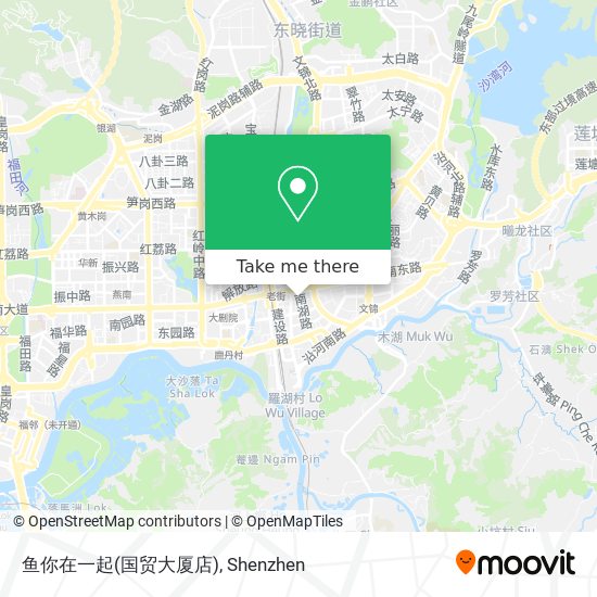 鱼你在一起(国贸大厦店) map