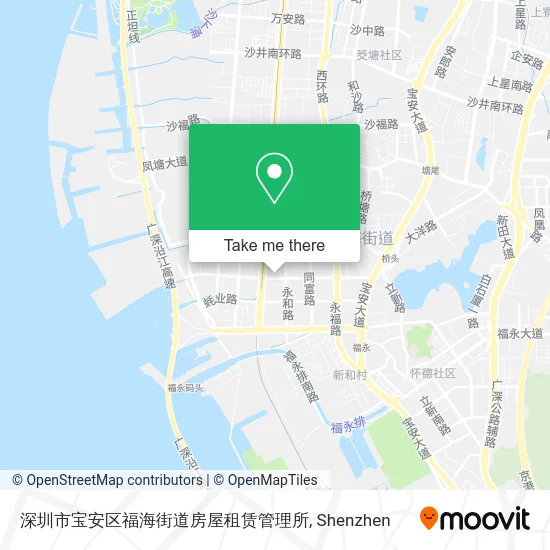 深圳市宝安区福海街道房屋租赁管理所 map