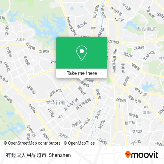 有趣成人用品超市 map