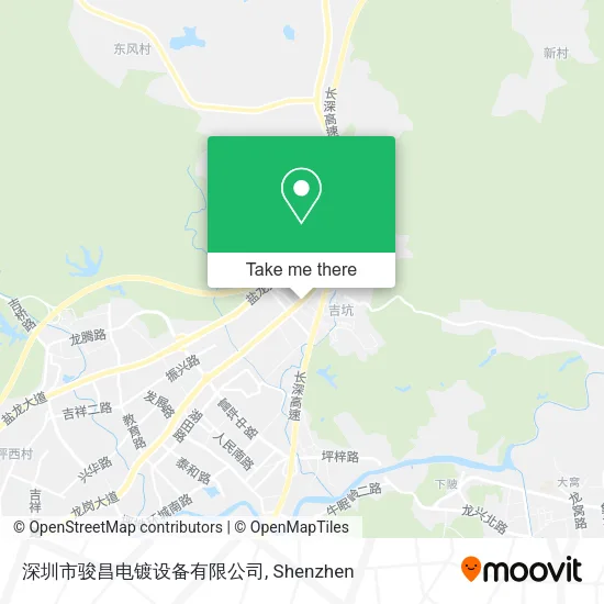 深圳市骏昌电镀设备有限公司 map