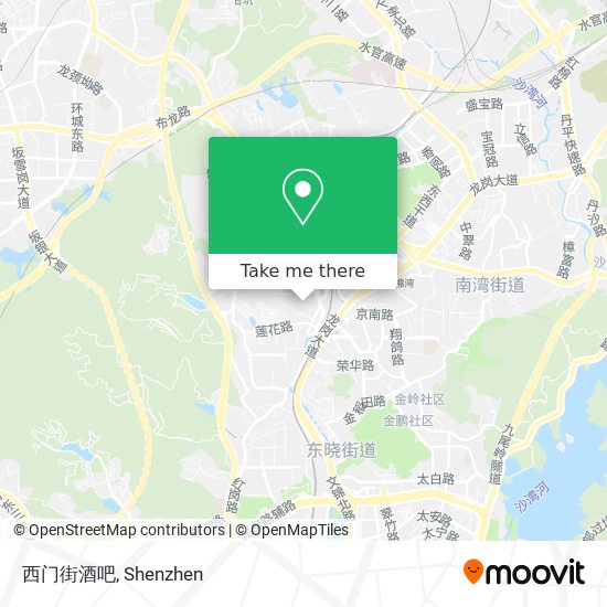 西门街酒吧 map
