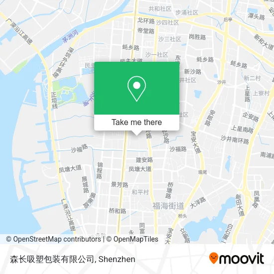 森长吸塑包装有限公司 map