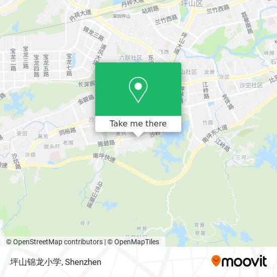 坪山锦龙小学 map