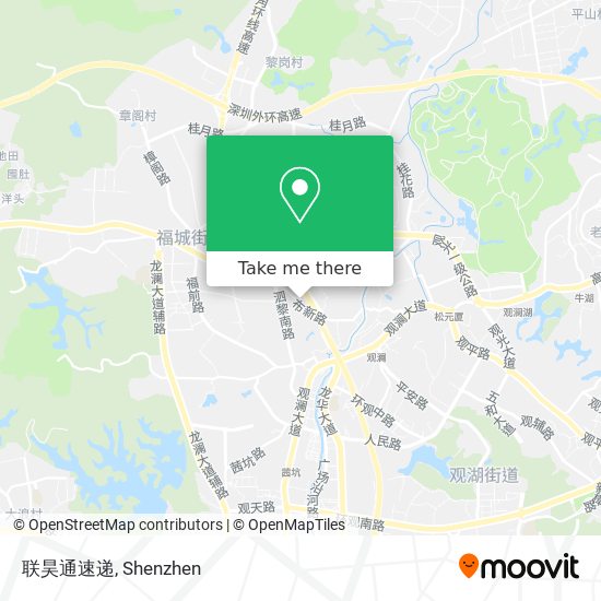 联昊通速递 map