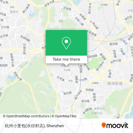 杭州小笼包(水径村店) map