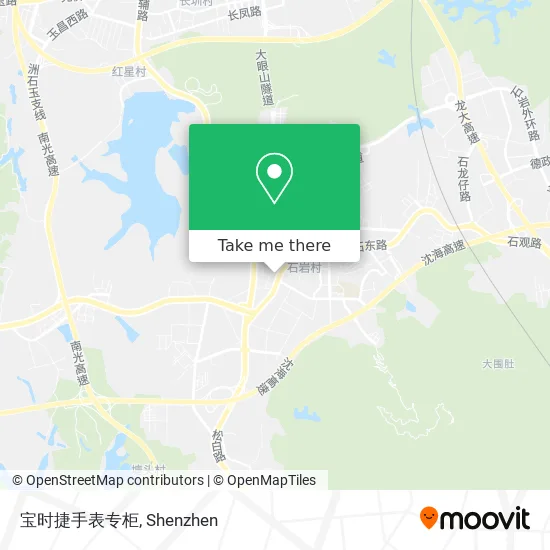 宝时捷手表专柜 map