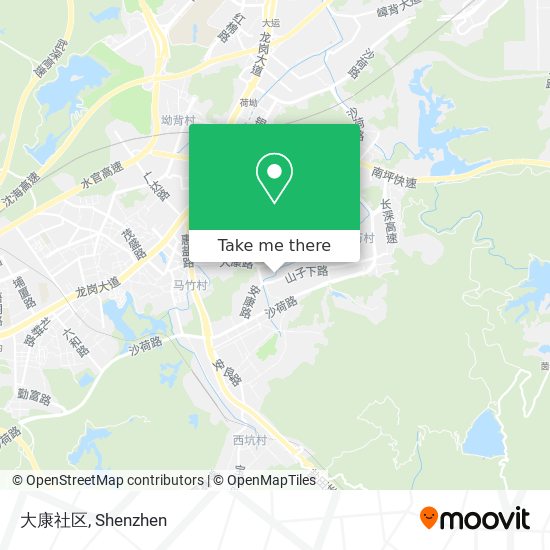 大康社区 map