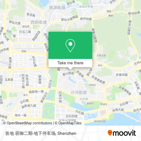 首地·容御二期-地下停车场 map