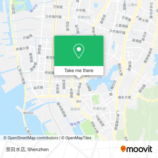 景田水店 map