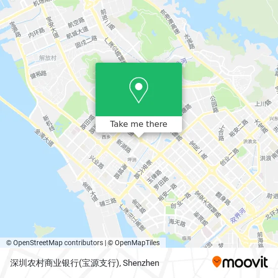 深圳农村商业银行(宝源支行) map