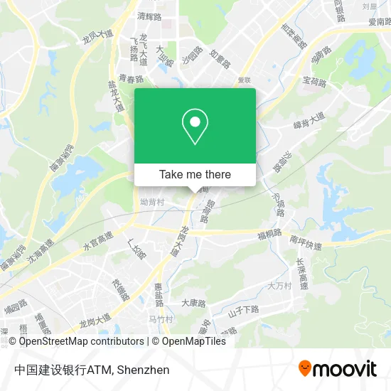 中国建设银行ATM map