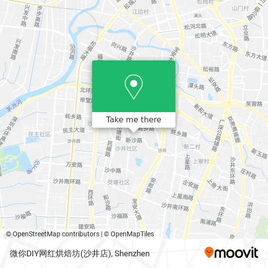 微你DIY网红烘焙坊(沙井店) map