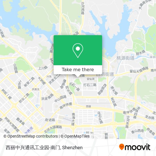 西丽中兴通讯工业园-南门 map