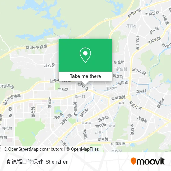 食德福口腔保健 map