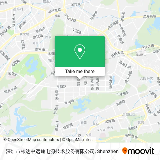 深圳市核达中远通电源技术股份有限公司 map