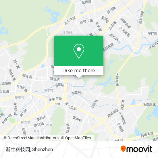新生科技园 map
