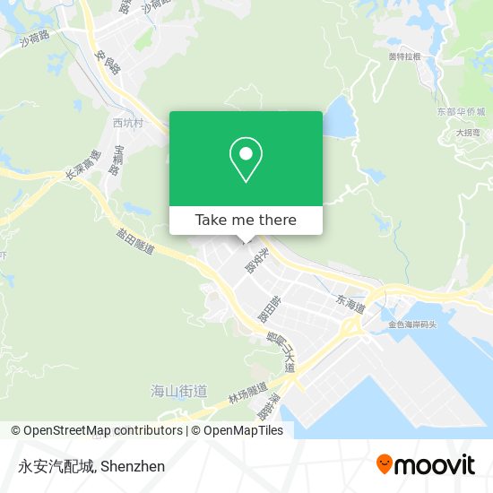 永安汽配城 map