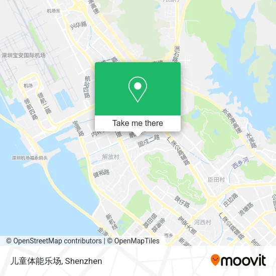 儿童体能乐场 map