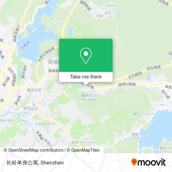 长岭单身公寓 map