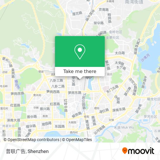 普联广告 map